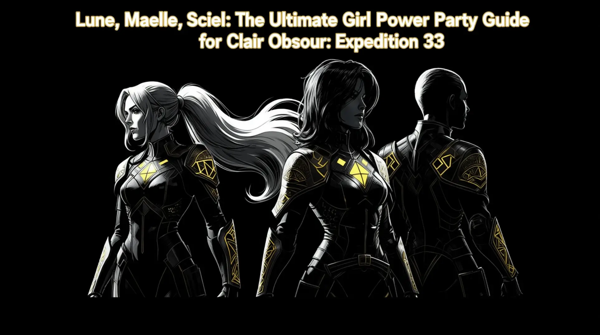 Lune, Maelle, Sciel: The Ultimate Girl Power Party Guide for Clair Obscur: Expedition 33