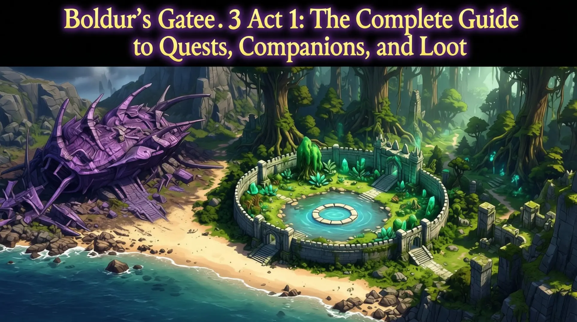 Baldur's Gate 3 Act 1: The Complete Guide to Quests, Companions, and Loot