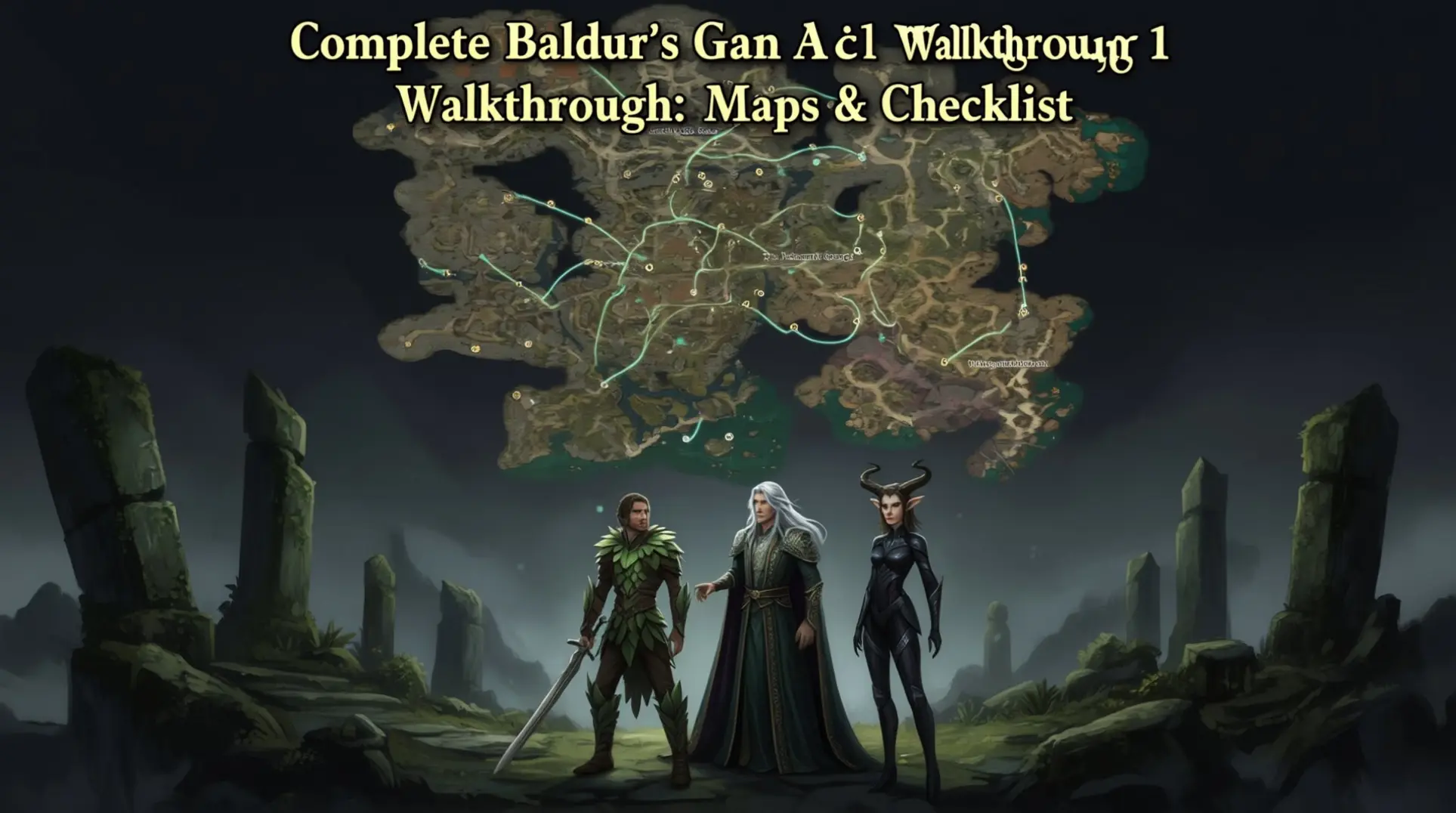Complete Baldur's Gate 3 Act 1 Walkthrough: Maps & Checklist