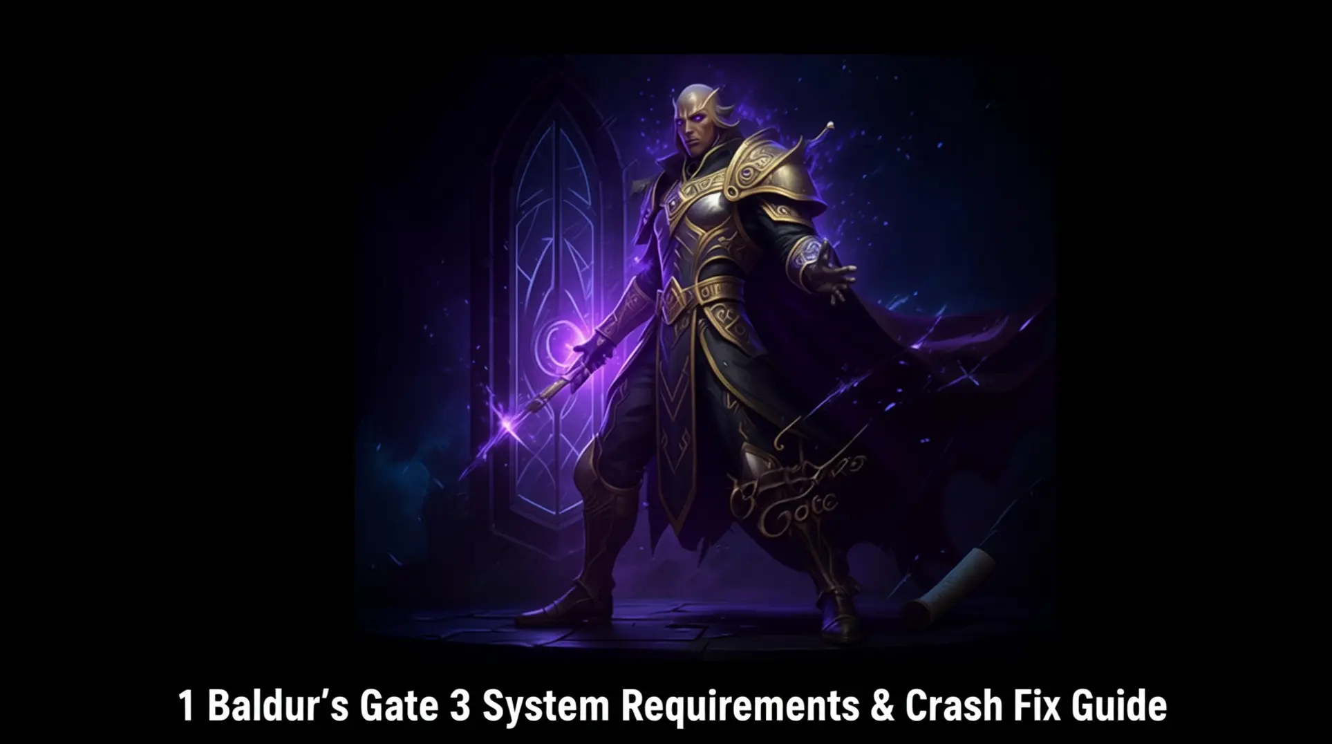 Baldur's Gate 3 System Requirements & Crash Fix Guide