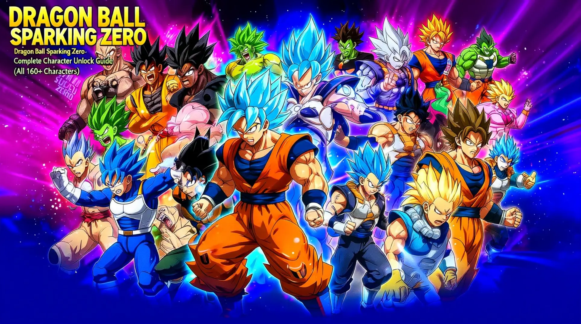 Dragon Ball Sparking Zero: Complete Character Unlock Guide (All 160+ Characters)
