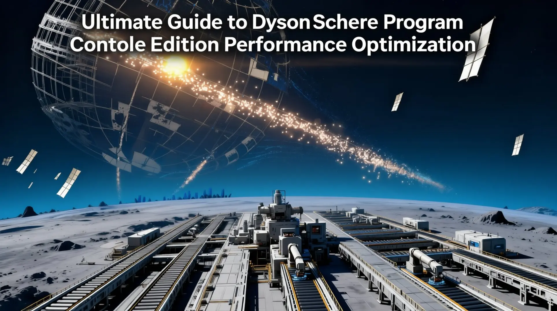 Ultimate Guide to Dyson Sphere Program Performance Optimization for Console-Like Hardware
