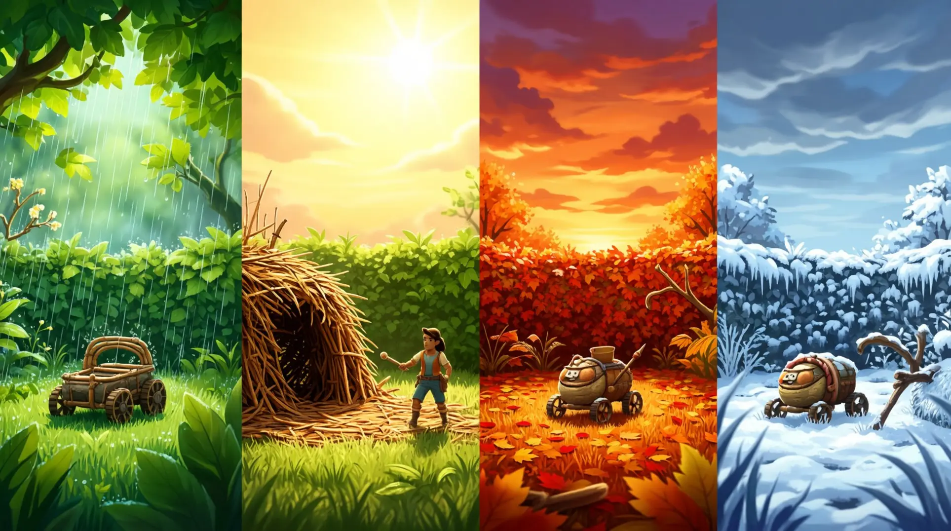 Complete Grounded 2 Season Survival Guide: Thrive in Spring, Summer, Fall, and Winter