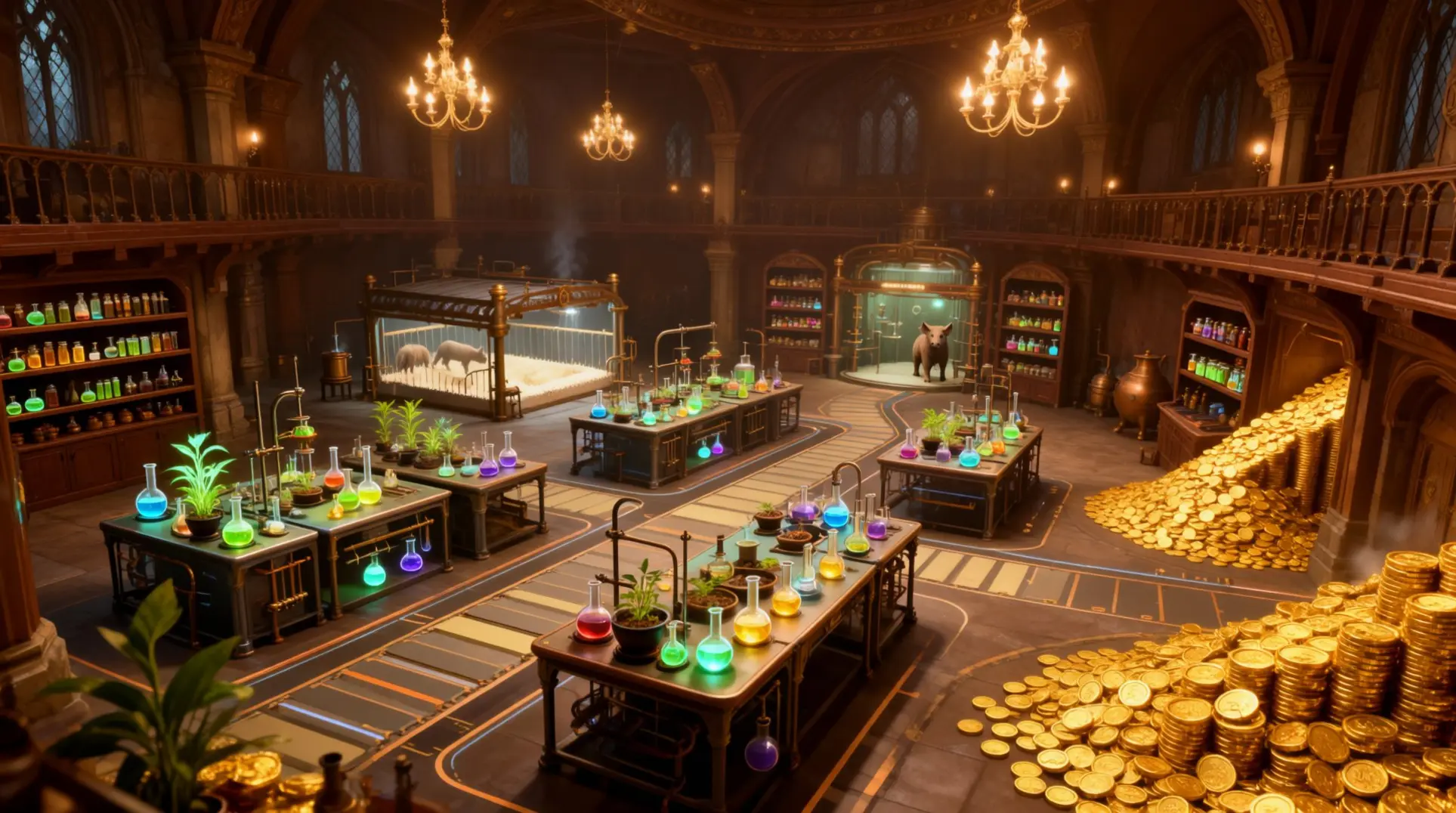 Mastering the Room of Requirement - The Ultimate Gold & Potion Factory Guide