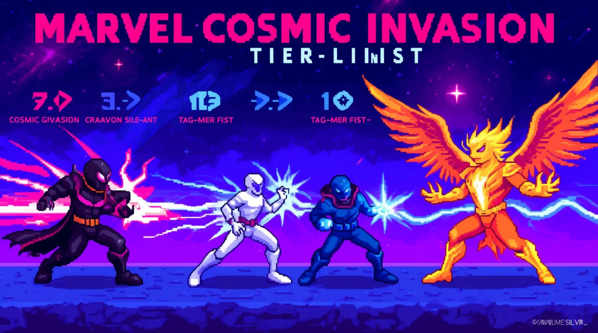Marvel Cosmic Invasion Tier List: Best Characters Ranked from S-Tier to C-Tier
