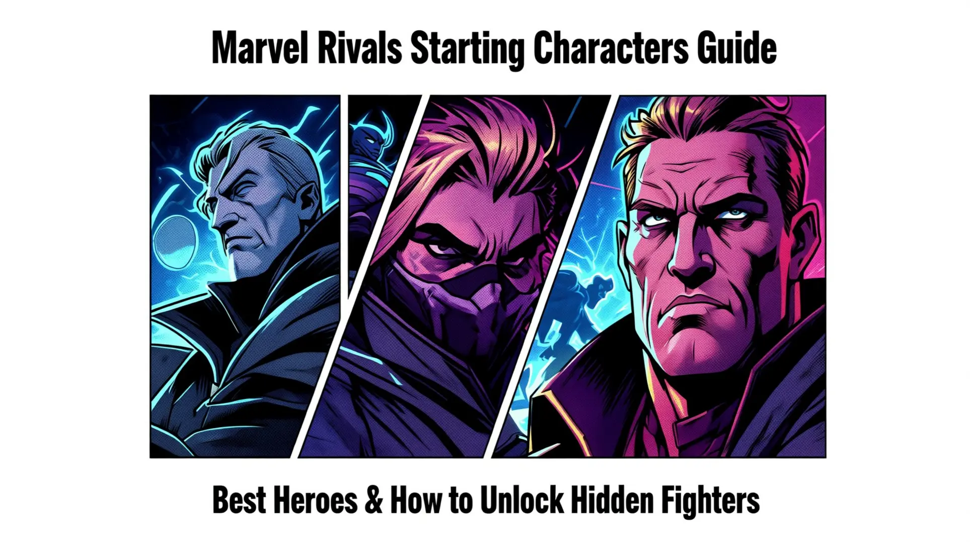 Marvel Rivals Starting Characters Guide: Best Heroes & How to Unlock Hidden Fighters