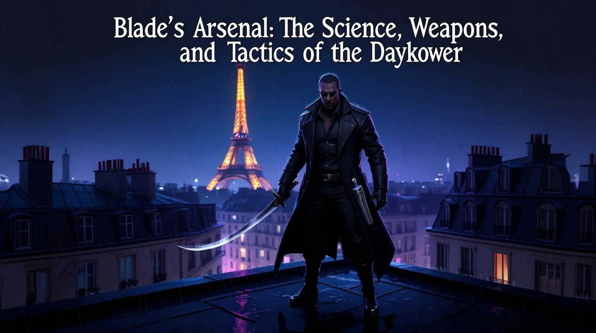 Blade's Arsenal: The Science, Weapons, and Tactics of the Daywalker