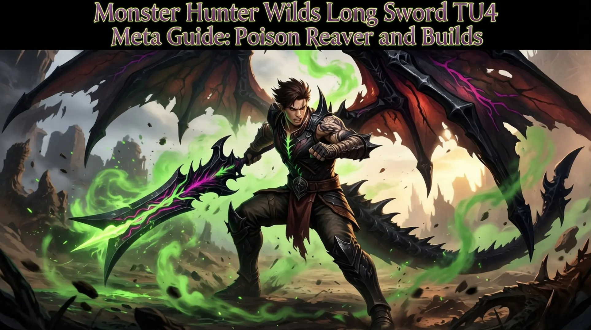 Monster Hunter Wilds Long Sword TU4 Meta Guide: Poison Reaver and Builds