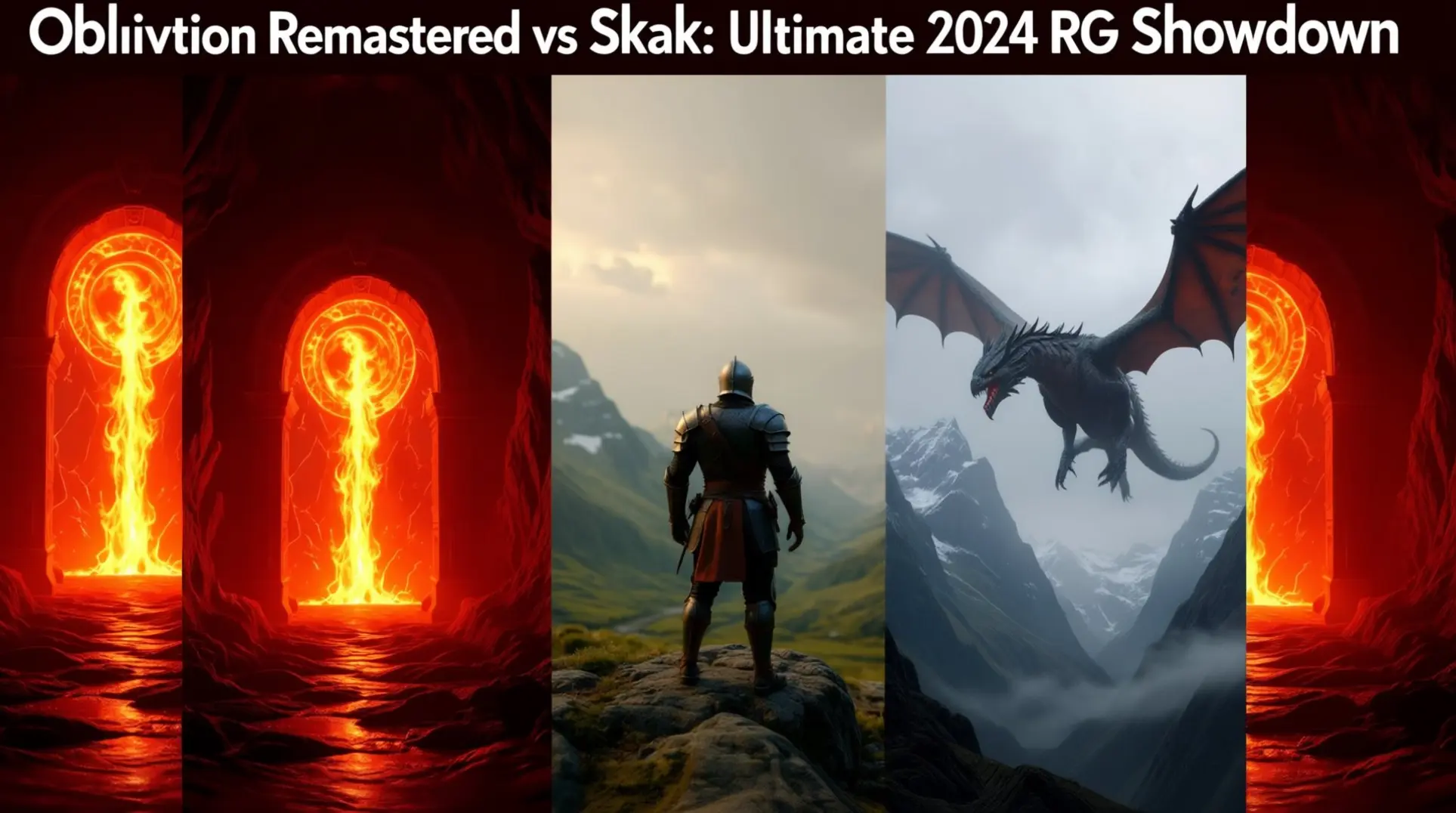 Oblivion Remastered vs Skyrim: Ultimate 2024 RPG Showdown