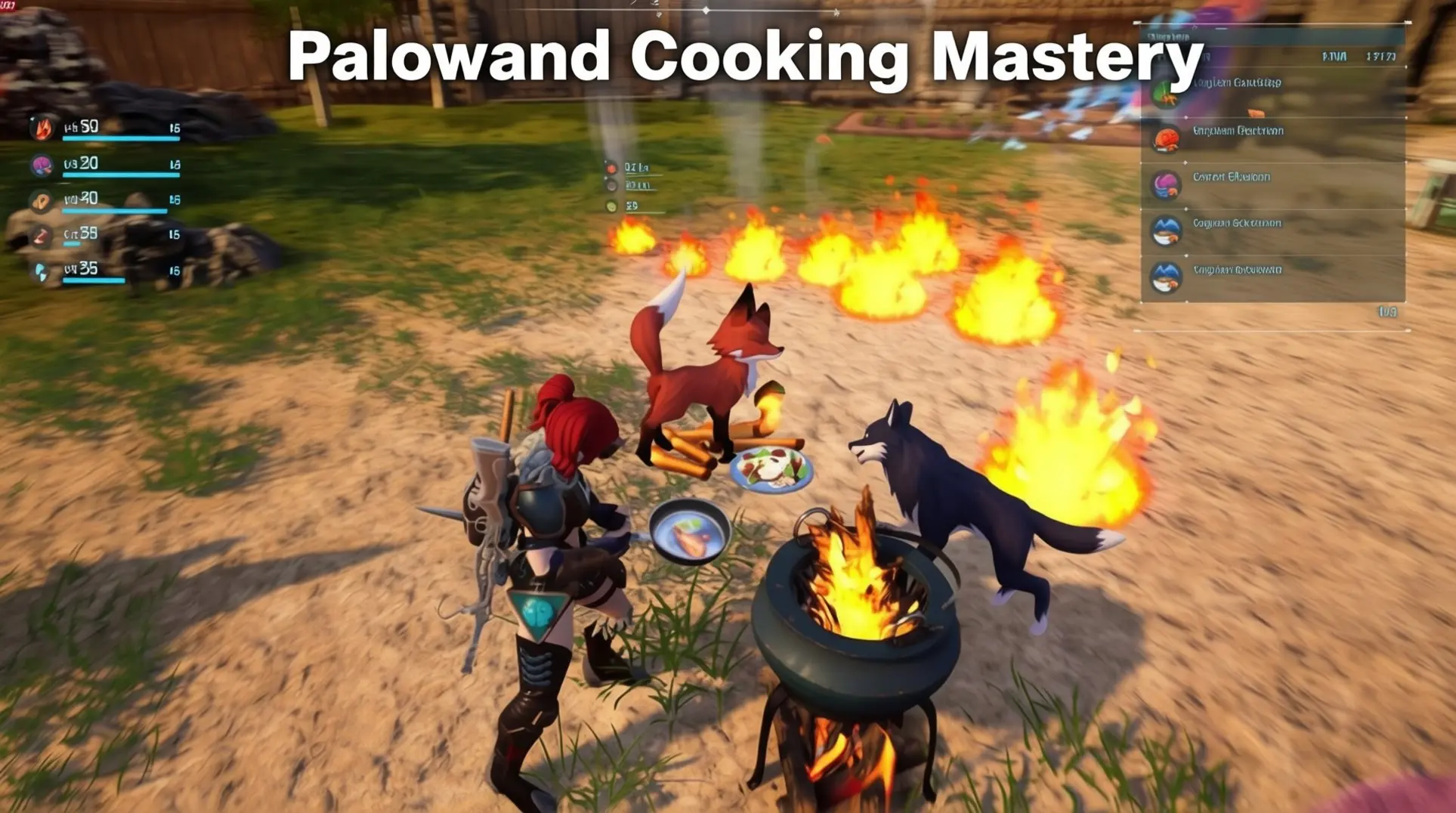 Palworld Cooking Guide: Ultimate Food Buffs & Pal Care