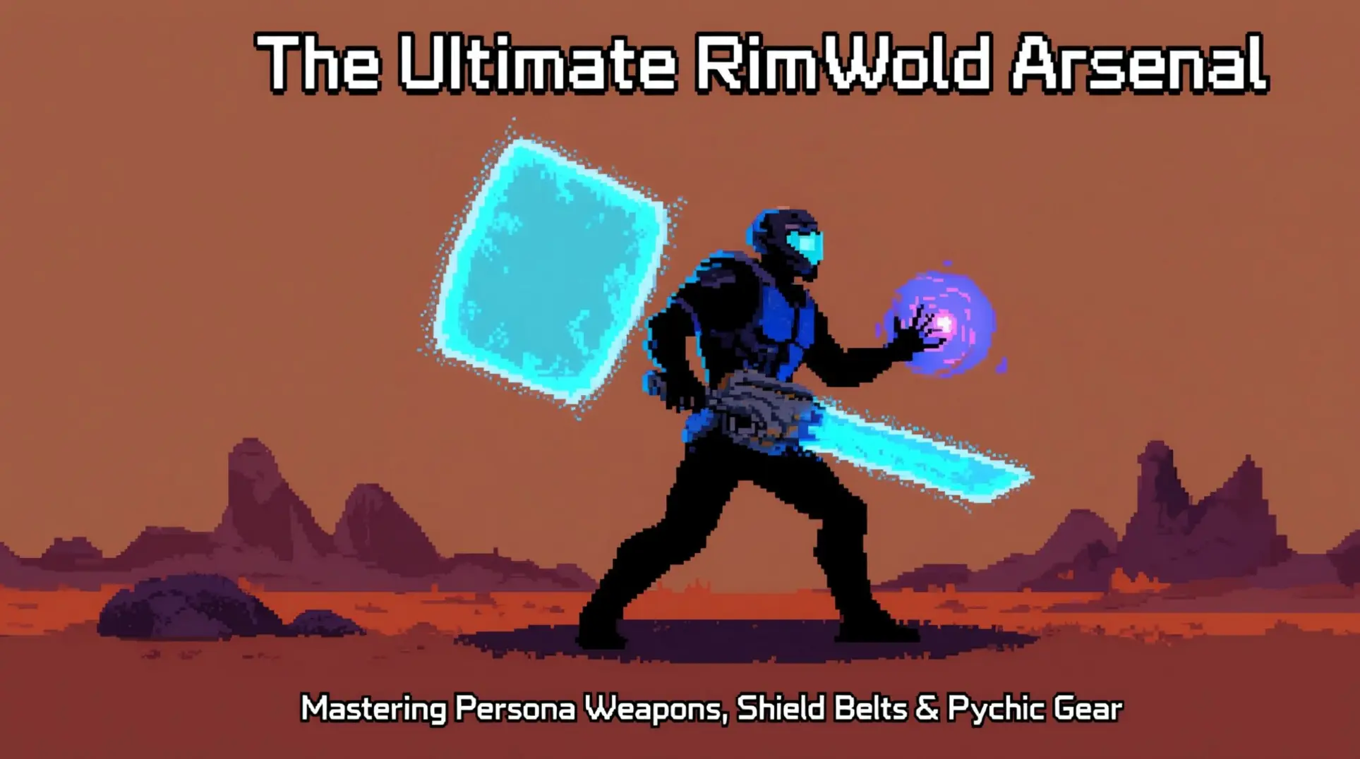 RimWorld Special Items Guide: Persona Weapons & Shield Belts
