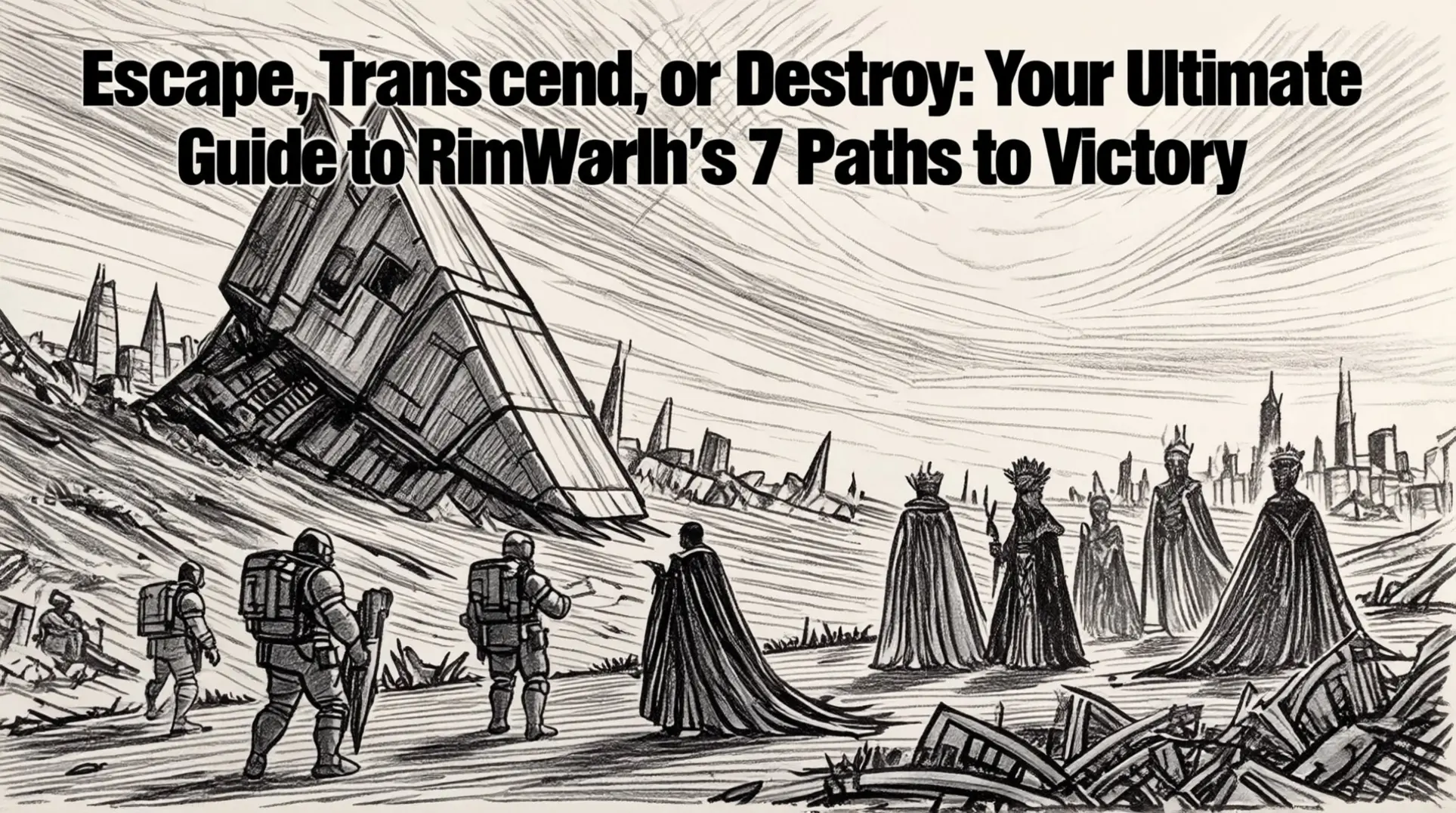 Escape, Transcend, or Destroy: Your Ultimate Guide to RimWorld's 7 Paths to Victory