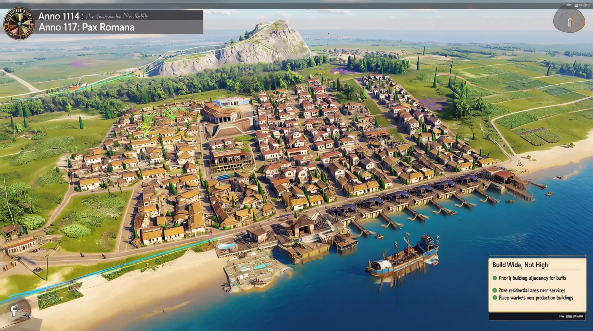 Settlement Layout Mastery: Best City Designs for Maximum Efficiency in Anno 117: Pax Romana