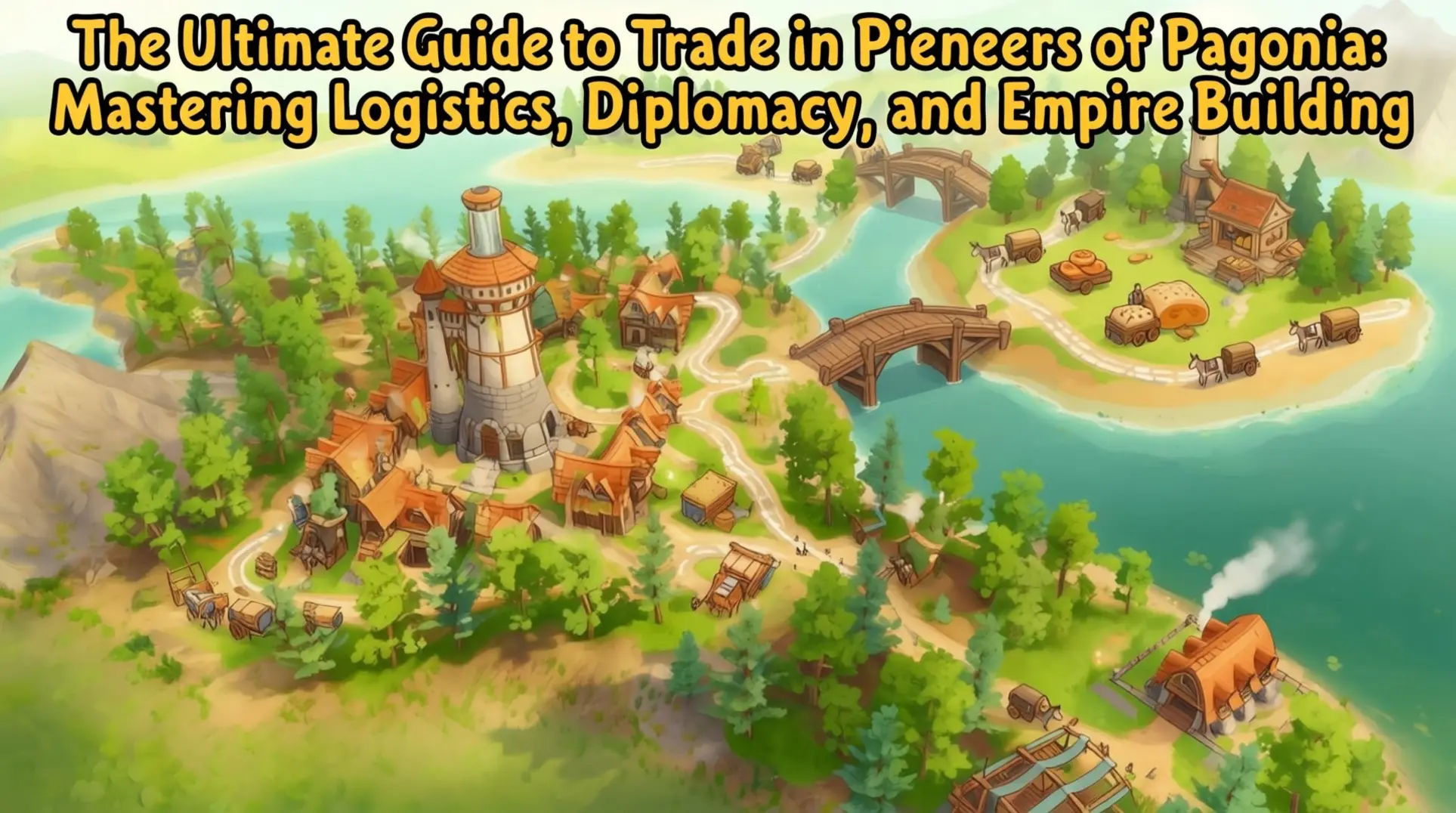The Ultimate Guide to Trade in Pioneers of Pagonia: Mastering Logistics, Diplomacy, and Empire Building